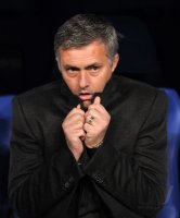 Fussball: Champions League Achtelfinale, Saison 2010/2011: Trainer Jose Mourinho (Real Madrid)