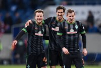 Fussball  1. Bundesliga  14/15: JUBEL SV Werder Bremen