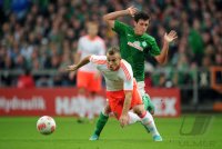 Fussball 1. Bundesliga Saison 12/13: Werder Bremen - FC Bayern Muenchen