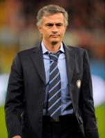 FUSSBALL SERIE A:   Trainer Jose Mourinho (Inter Mailand)