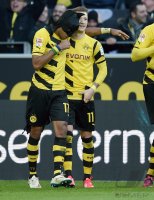 Fussball, 1. Bundesliga  Saison 2014/2015: Borussia Dortmund - Schalke 04