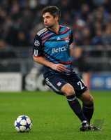 Fussball: Champions League, Saison 2010/2011: Olympique, TOULALAN Einzelaktion