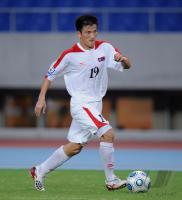 FUSSBALL INTERNATIONAL:  An Chol Hyok  (Nordkorea)