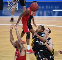 Basketball 1. Bundesliga 17/18 Hauptrunde: Walter Tigers Tuebingen - Giessen 46ers