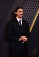 Fussball International  FIFA Ballon d Or 2013: Zlatan Ibrahimovic (Schweden)