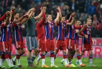 Fussball 1. Bundesliga Saison 14/15: FC Bayern Muenchen - TSG 1899 Hoffenheim