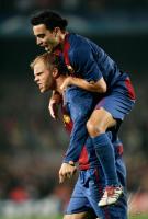 Fussball Champions League  FC Barcelona 2-2 FC Chelsea