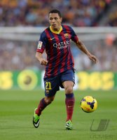 FUSSBALL Primera Division 13/14: Adriano (Barca)