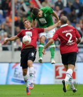 Fussball 1. Bundesliga, Saison 2012/2013: Hannover 96 - Werder Bremen