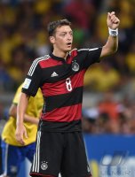 FUSSBALL WM 2014, HALBFINALE: Brasilien - Deutschland