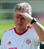 Fussball 1. Bundesliga: Trainer Jupp Heynckes  (FC Bayern Muenchen)