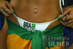 FUSSBALL Weltmeisterschaft Fans Zuschauer Brasilien Feature Brasilien vs. Tuerkei Halbfinale