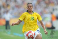 FUSSBALL  Olympia 2008   Vorrunde  Frauen   Nigeria - Brasilien