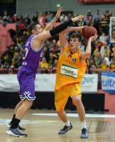 Basketball 1. Bundesliga 14/15 Hauptrunde:  Walter Tigers Tuebingen - BG Goettingen