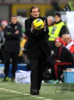 FUSSBALL SERIE A: Trainer Massimilliano Allegri (AC Mailand)