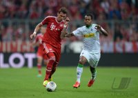 Fussball  1. Bundesliga Saison 2013/2014: FC Bayern Muenchen - Borussia Moenchengladbach