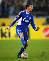 FUSSBALL, 1. BUNDESLIGA, 18. Spieltag: Schalke, MORITZ Einzelaktion