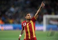 FUSSBALL WM 2010, VIERTELFINALE: Uruguay - Ghana