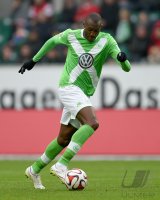 Fussball, 1. Bundesliga  Saison 2014/2015: VfL Wolfsburg - SC Freiburg