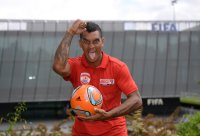 Beachsoccer Nationalteam von Tahiti besucht die FIFA