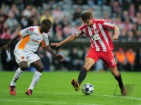 Fussball Champions League  Saison 2010/2011: FC Bayern  Muenchen  - AS Rom