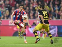 Fussball 1. Bundesliga Saison 14/15: FC Bayern Muenchen - Borussia Dortmund