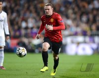 FUSSBALL INTERNATIONAL CHL ACHTELFINALE 12/13:  Wayne Rooney (Manchester United FC)