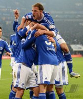 Fussball, 1. Bundesliga12/13: FC Schalke 04 - Hannover 96