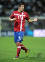 Fussball International EM Qualifikation:  Aleksandar KOLAROV (Serbien)