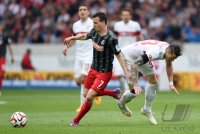 Fussball 1. Bundesliga Saison 14/15: VfB Stuttgart - SC Freiburg