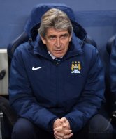 Fussball CHL  Saison 2014/2015: Trainer Manuel Pellegrini (Manchester City)