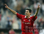 Fussball 1. Bundesliga  FC Bayern Muenchen JUBEL Makaay
