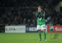 Fussball Champions League  Saison 2010/2011:  Torsten Frings (SV Werder Bremen)   enttaeuscht