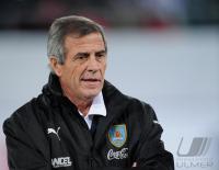Fussball International:  Schweiz - Uruguay; URU Trainer TABAREZ