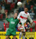 FUSSBALL 1. Bundesliga  Spielszene  Stuttgart - Gladbach