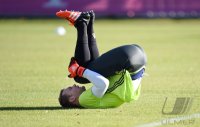 Fussball Training Deutsche Nationalmannschaft: Torwart Manuel Neuer (Deutschland)