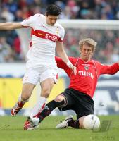 Fussball 1. Bundesliga: Hannover - Stuttgart