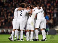 Fussball CHL  Saison 2014/2015: JUBEL Zlatan Ibrahimovic (Paris Saint-Germain)