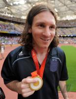 FUSSBALL  Olympia 2008  Peking  Finale Nigeria - Argentinien