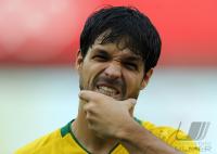 FUSSBALL  Olympia 2008   Vorrunde  Maenner   Brasilien - Belgien