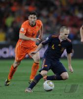 FUSSBALL WM 2010  FINALE:  Holland - Spanien