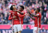 Fussball 1. Bundesliga Saison 2016/2017: FC Bayern Muenchen - Hamburger SV