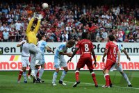 Fussball 2. Bundesliga:  1 FC Kaiserslautern - TSV 1860 Muenchen