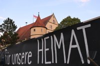 Doppel-Jubilaeum 200 Jahre Schlosskauf / 250 Jahre Kirchweihe St.-Martinus-Kirche in Hirrlingen (Kreis Tuebingen)