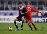 FUSSBALL  International CHL 09/10  FC Bayern  Muenchen - Girondins Bordeaux
