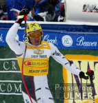 SKI   Weltcup Super G Mnner JUBEL Hermann Maier (AUT)