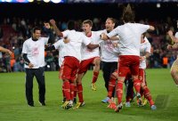 FUSSBALL INTERNATIONAL CHL HALBFINALE 12/13: FC Barcelona - FC Bayern Muenchen