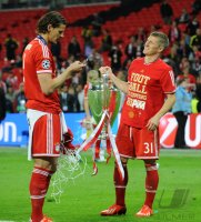 Fussball Champions League Finale 2013:  Borussia Dortmund - FC Bayern Muenchen