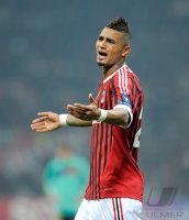 Fussball CHL  Saison 2011/2012:  Kevin Prince Boateng (AC Mailand)