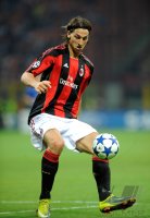 Fussball Champions League  Saison 2010/2011:  Zlatan Ibrahimovic (AC Mailand)